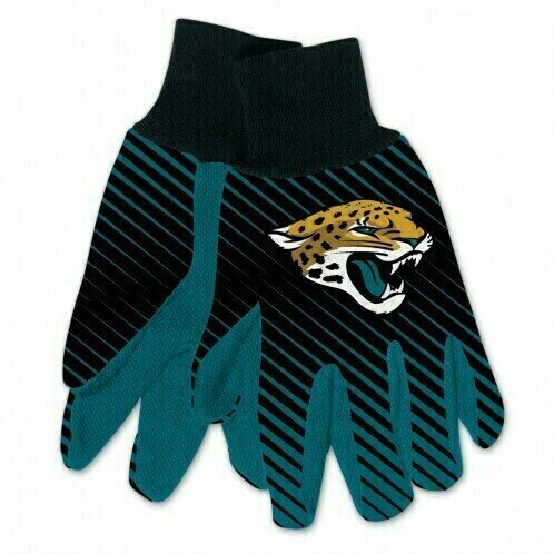 Jacksonville Jaguars Striped Utility Gloves