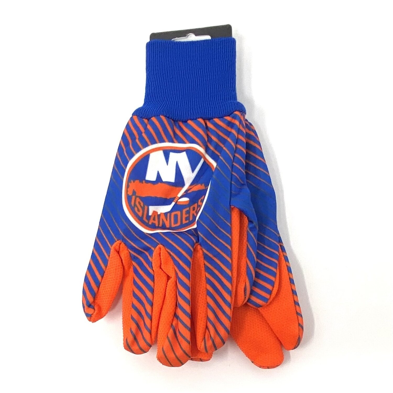 New York Islanders Striped Utility Gloves