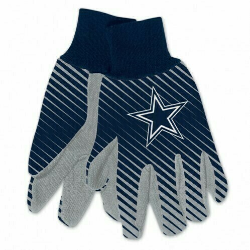 Dallas Cowboys Striped Utility Gloves Dallas Cowboys Striped Utility Gloves