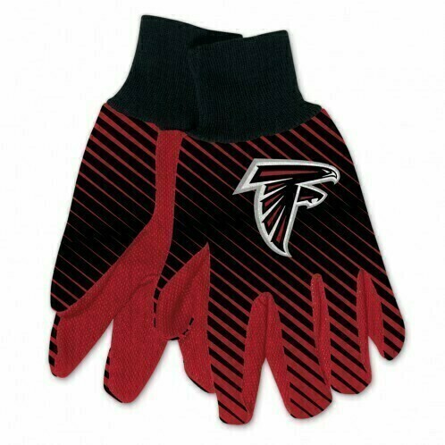 Atlanta Falcons Striped Utility Gloves Atlanta Falcons Striped Utility Gloves