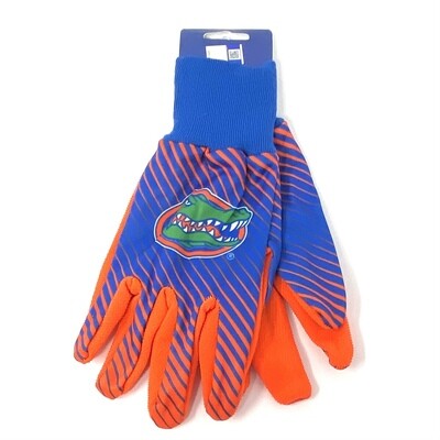 Florida Gators Striped Utility Gloves Florida Gators Striped Utility Gloves
