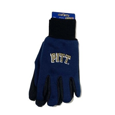 Pitt Panthers Navy Utility Gloves Pitt Panthers Navy Utility Gloves