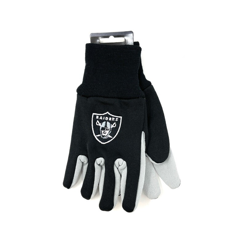 Las Vegas Raiders Children's Utility Gloves Las Vegas Raiders Children's Utility Gloves