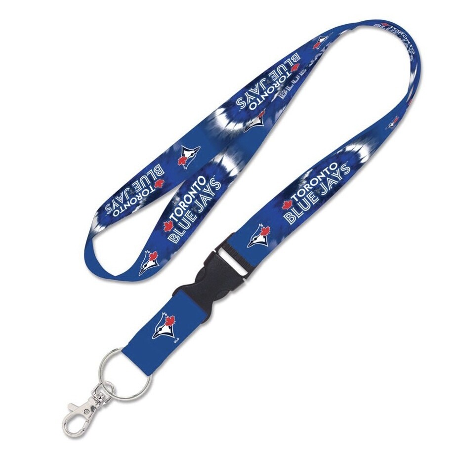 Toronto Blue Jays Tie Dye 1" Lanyard