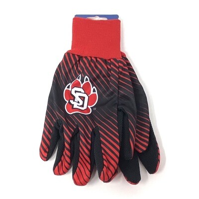 San Diego State Aztecs Striped Utility Gloves