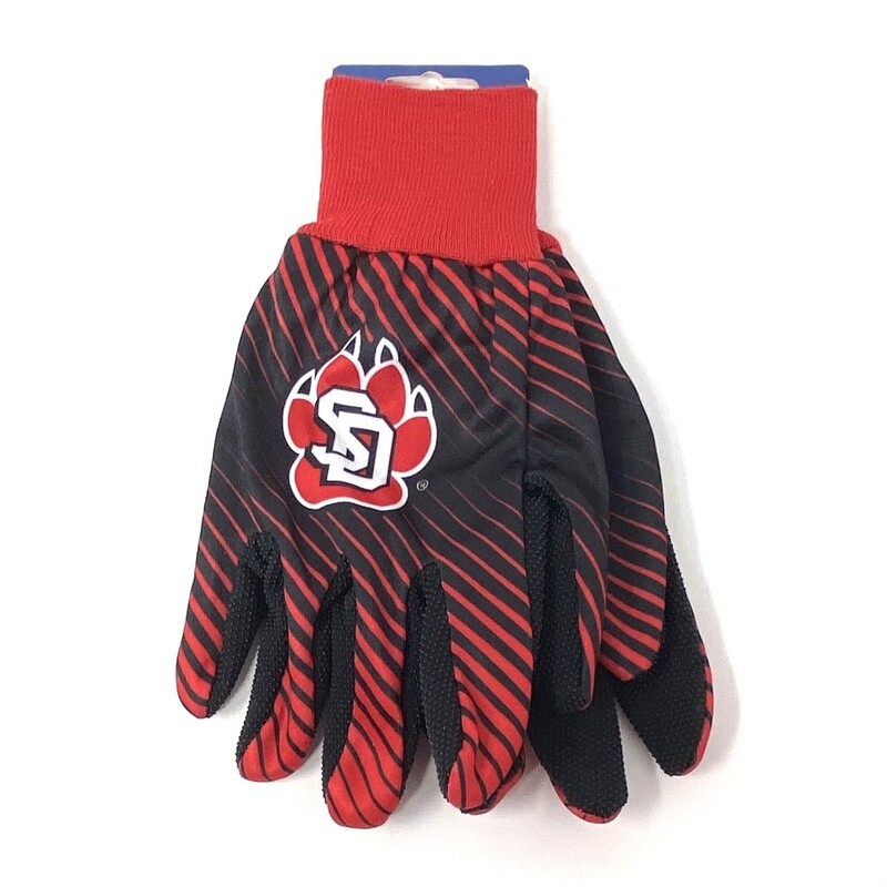 San Diego State Aztecs Striped Utility Gloves San Diego State Aztecs Striped Utility Gloves