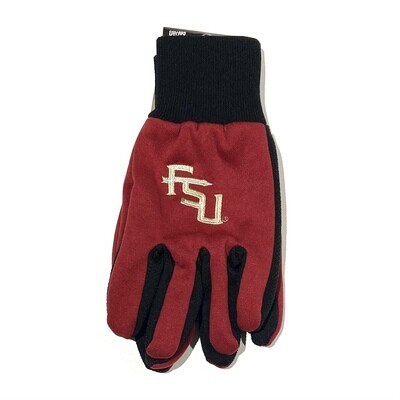 Florida State Seminoles Utility Gloves Florida State Seminoles Utility Gloves