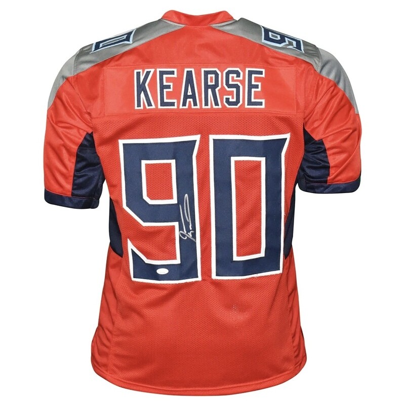 Tennessee Pro Style Jevon Kearse Red Autographed Jersey