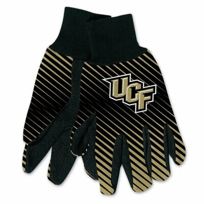 UCF Knights Striped Utility Gloves
