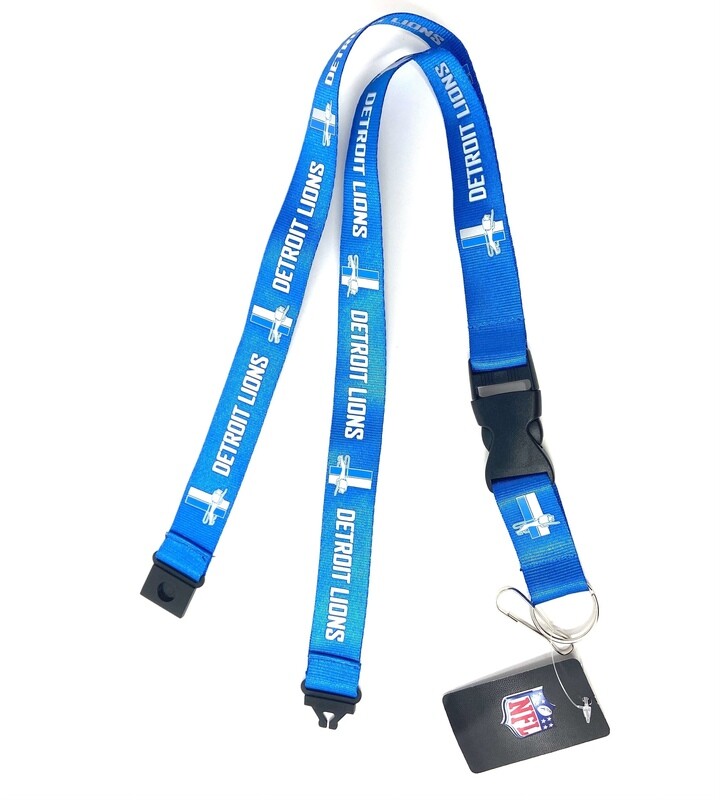 Detroit Lions Retro Lanyard