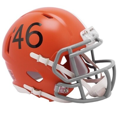 Cleveland Browns 1946 Speed Riddell Mini Helmet