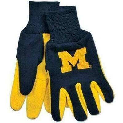 Michigan Wolverines Utility Gloves