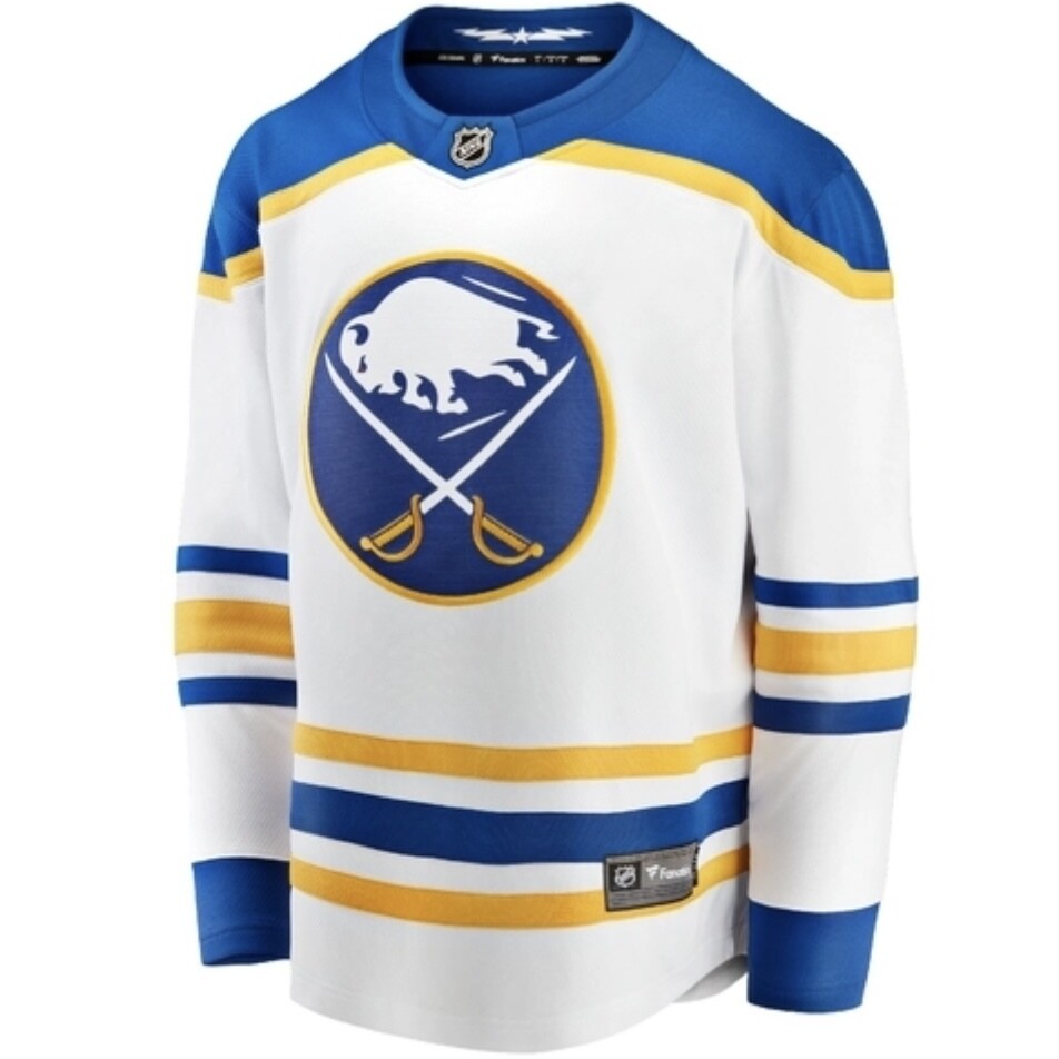 Buffalo Sabres Men’s Fanatics White Breakaway Jersey