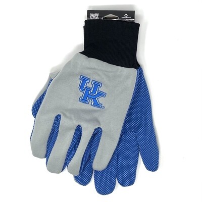 Kentucky Wildcats Grey Utility Gloves