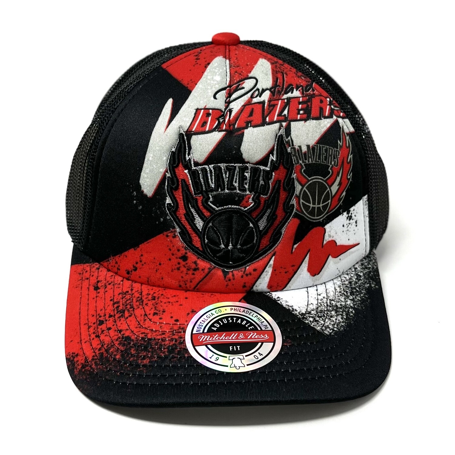 Portland Trail Blazers Men’s Mitchell & Ness NBA Hyper Trucker Snapback Hat