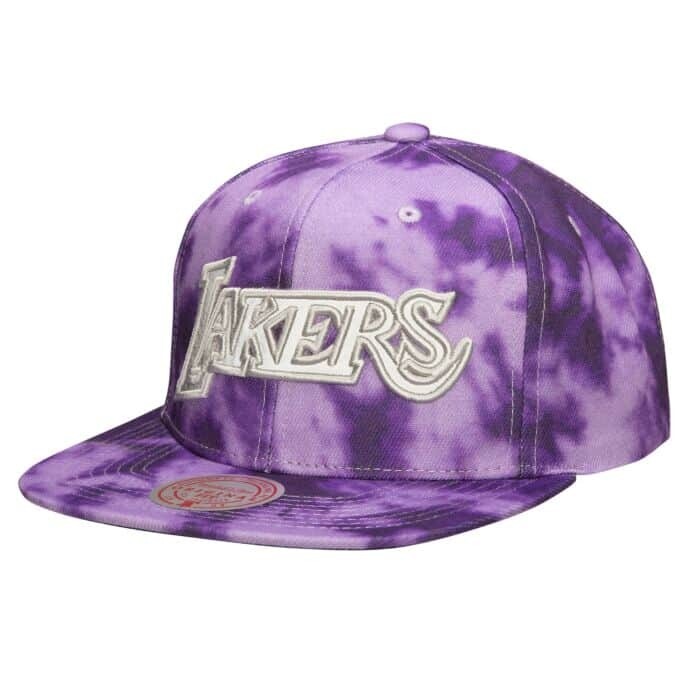 Los Angeles Lakers Men’s Galaxy Mitchell & Ness Snapback Hat
