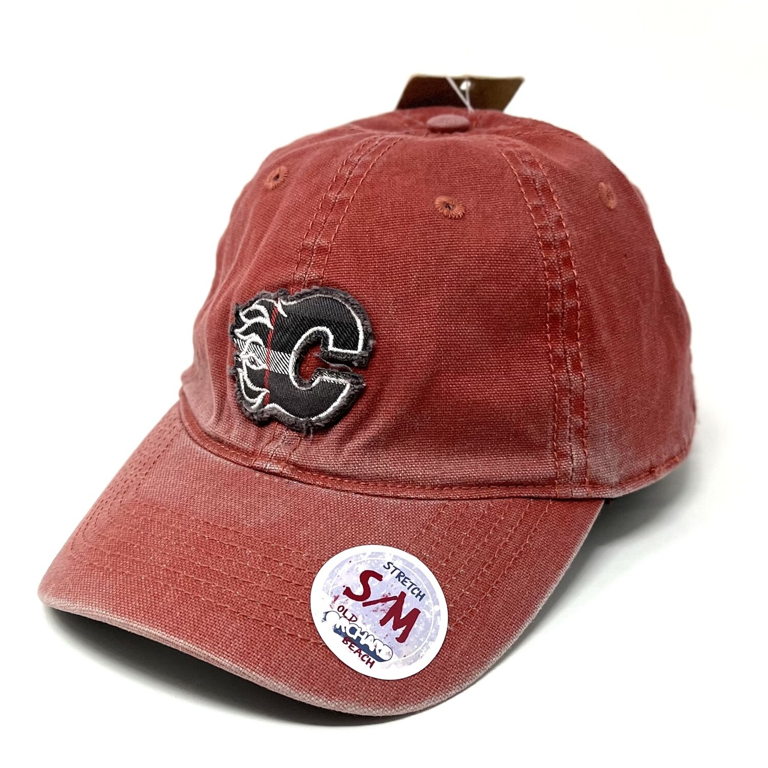 Calgary Flames Men's Reebok Flex Slouch Fitted Hat