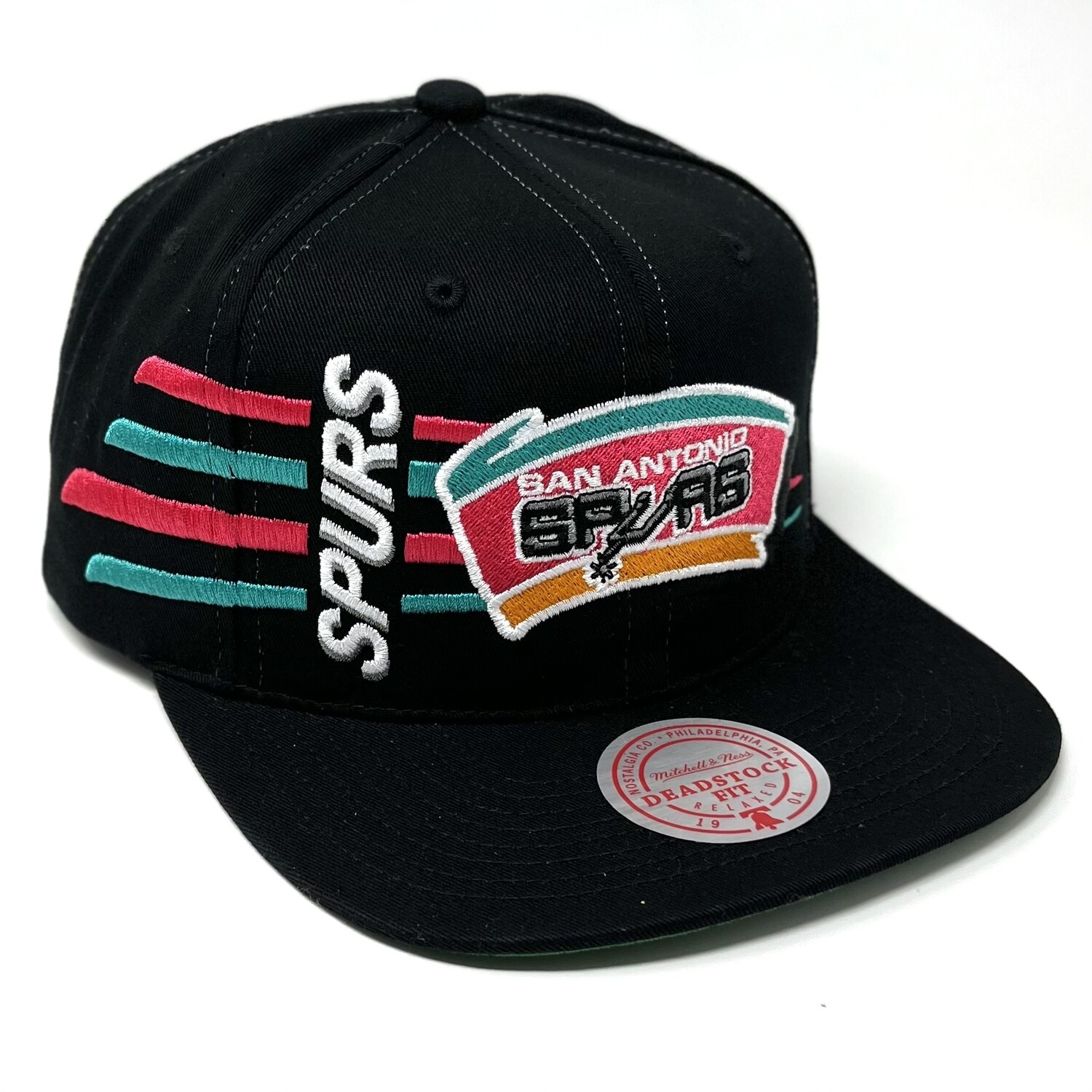 Shop Mitchell & Ness San Antonio Spurs Retro Bolt Deadstock