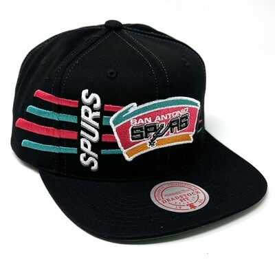 San Antonio Spurs Men’s Retro Bolt Mitchell & Ness Snapback Hat San Antonio Spurs Men’s Retro Bolt Mitchell & Ness Snapback Hat