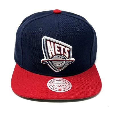 New Jersey Nets Men’s 2-Tone Classic Mitchell & Ness Snapback Hat