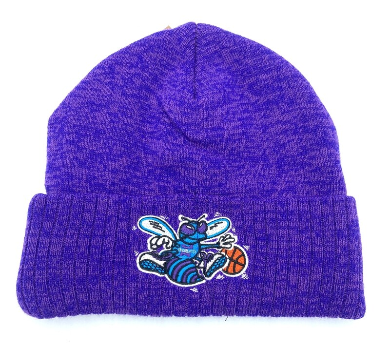 Charlotte Hornets Men’s Mitchell & Ness Cuffed Knit Hat