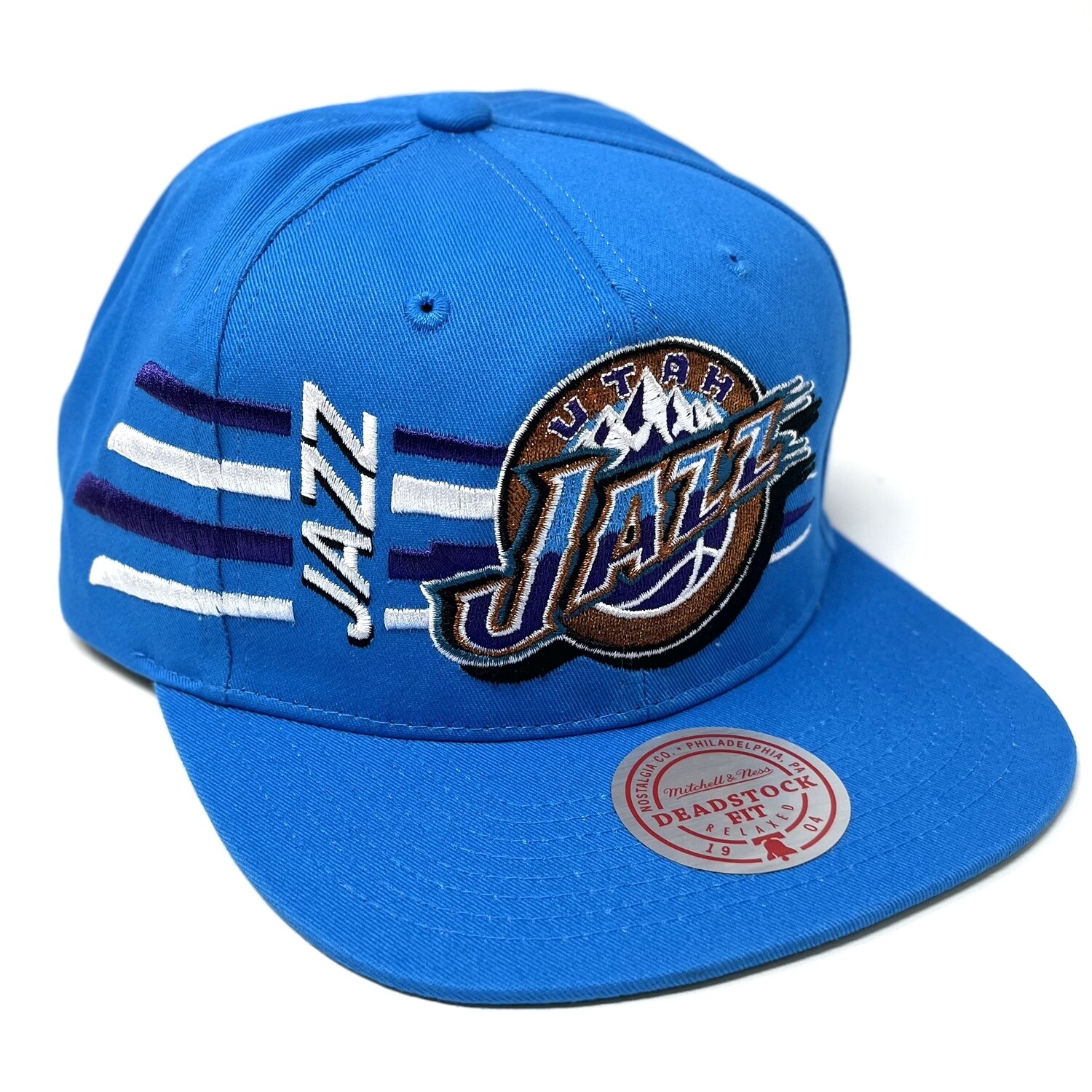 Utah Jazz Men’s Retro Bolt Mitchell & Ness Snapback Hat