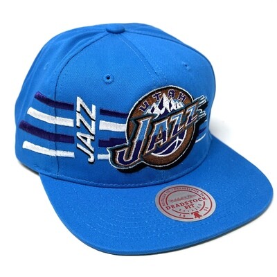 Utah Jazz Men’s Retro Bolt Mitchell & Ness Snapback Hat