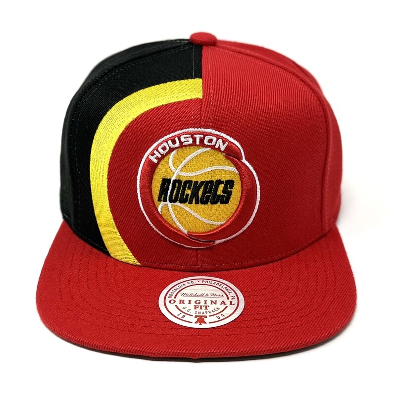 Houston Rockets Men’s Retroline Mitchell & Ness Snapback Hat