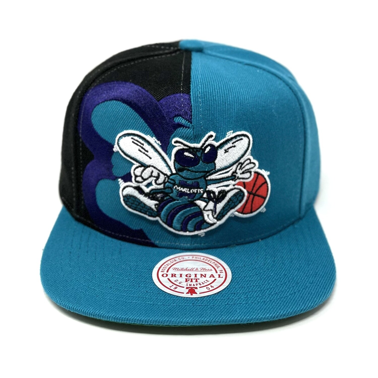 Charlotte Hornets Men’s Retroline Mitchell & Ness Snapback Hat