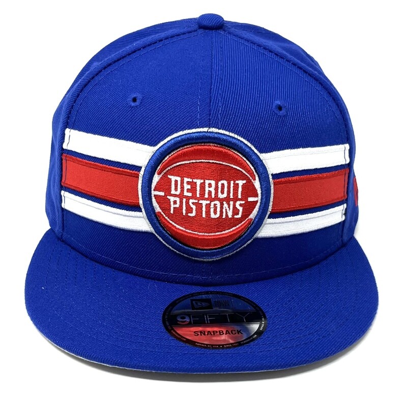 Detroit Pistons Men’s Strike New Era 9Fifty Snapback Hat