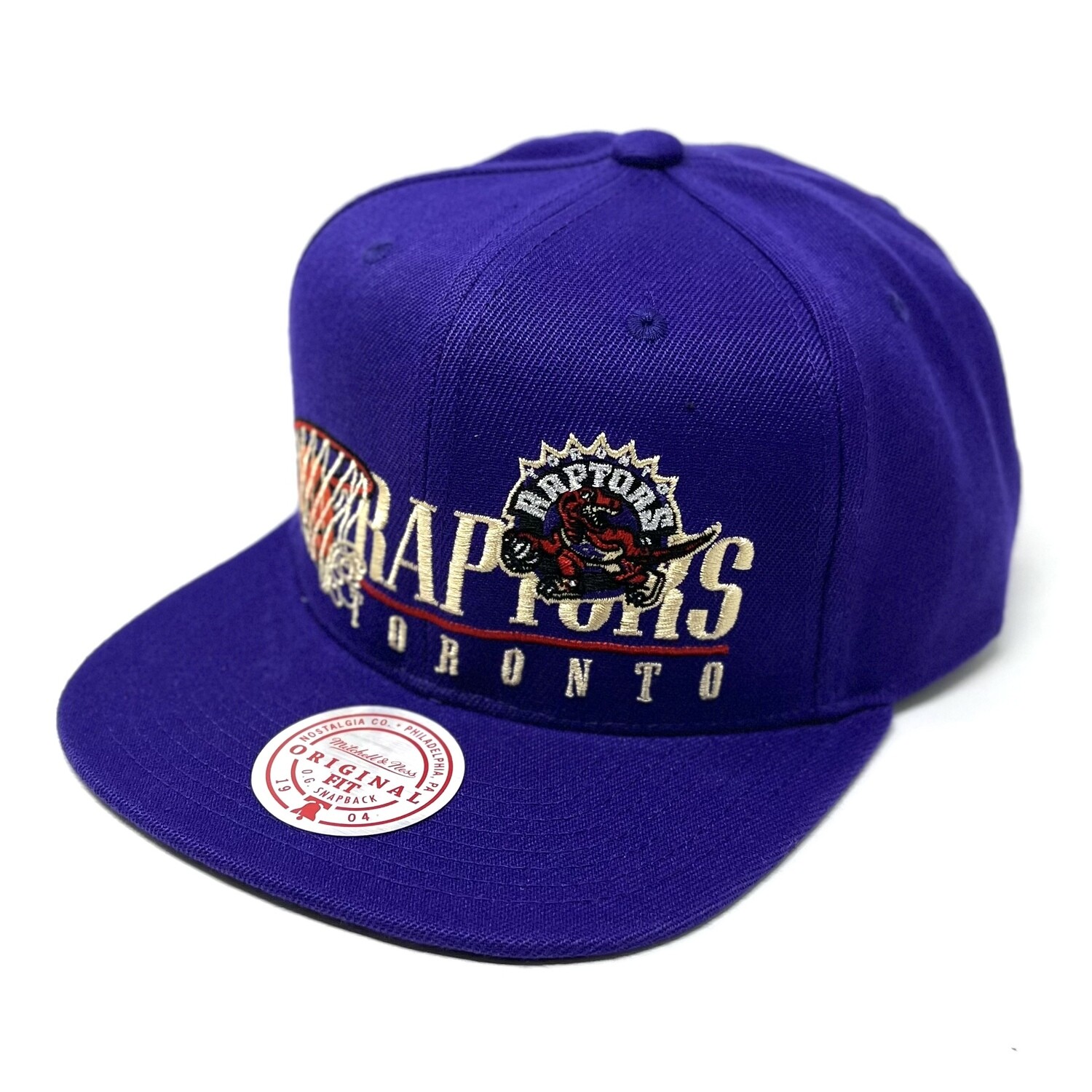Toronto Raptors Men’s Vintage Mitchell & Ness Snapback Hat