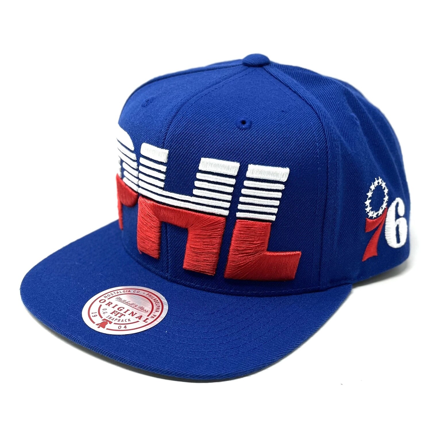 Philadelphia 76ers Men’s City Mitchell & Ness Snapback Hat