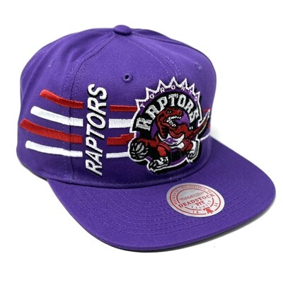Toronto Raptors Men’s Retro Bolt Mitchell & Ness Snapback Hat
