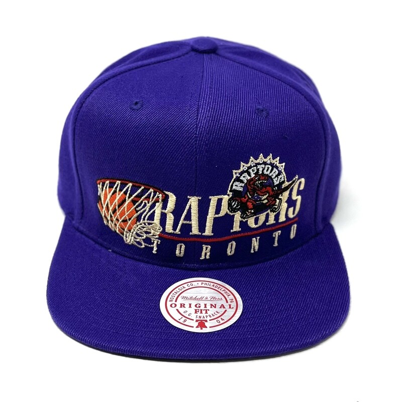 Toronto Raptors Men’s Vintage Mitchell & Ness Snapback Hat