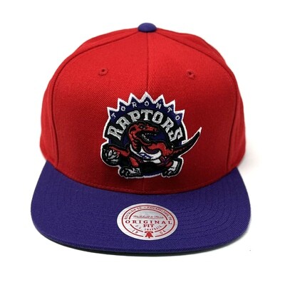 Toronto Raptors Men’s 2-Tone Mitchell & Ness Snapback Hat
