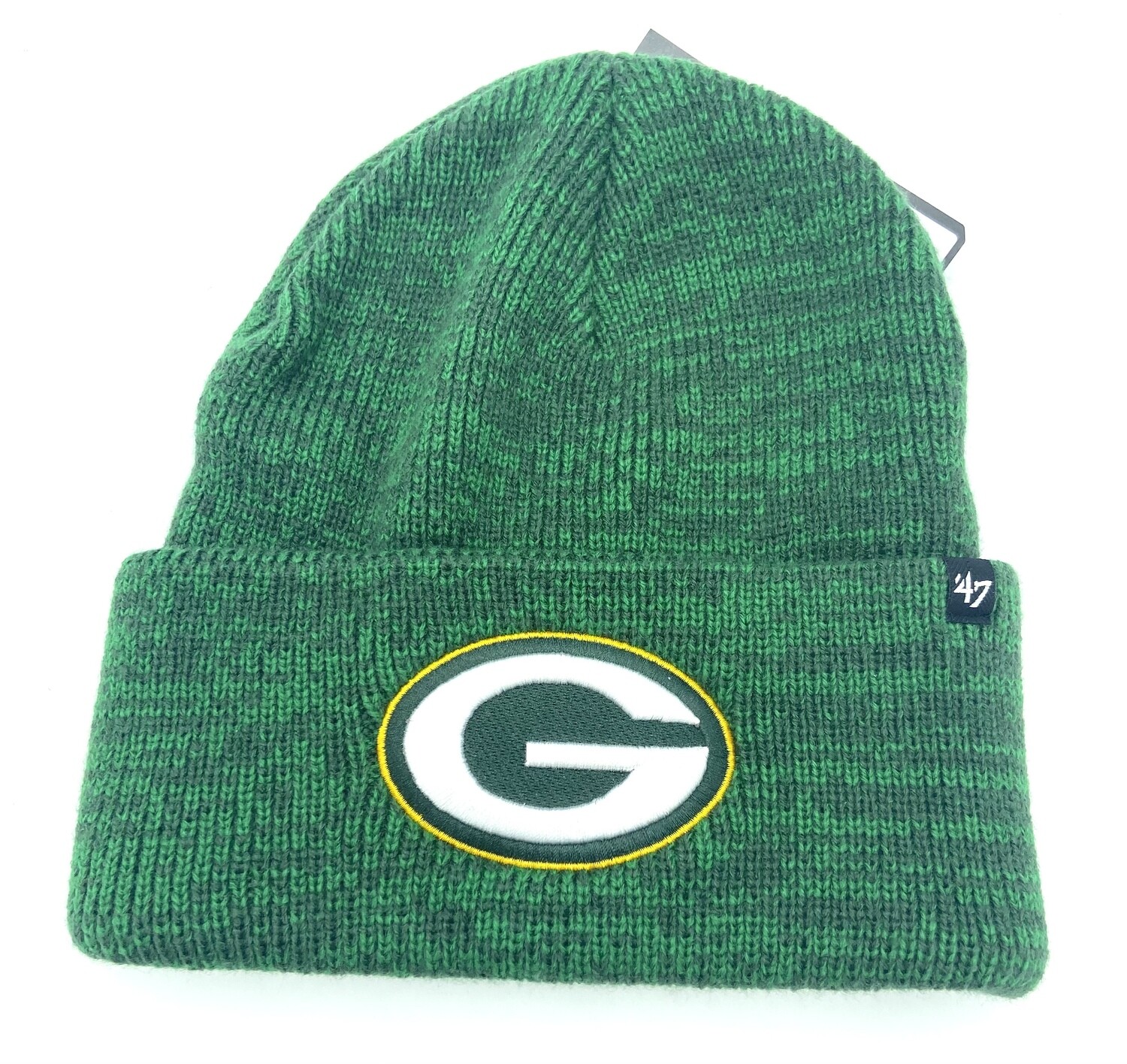 Green Bay Packers Men's 47 Brand Toboggan Cuffed Knit Hat