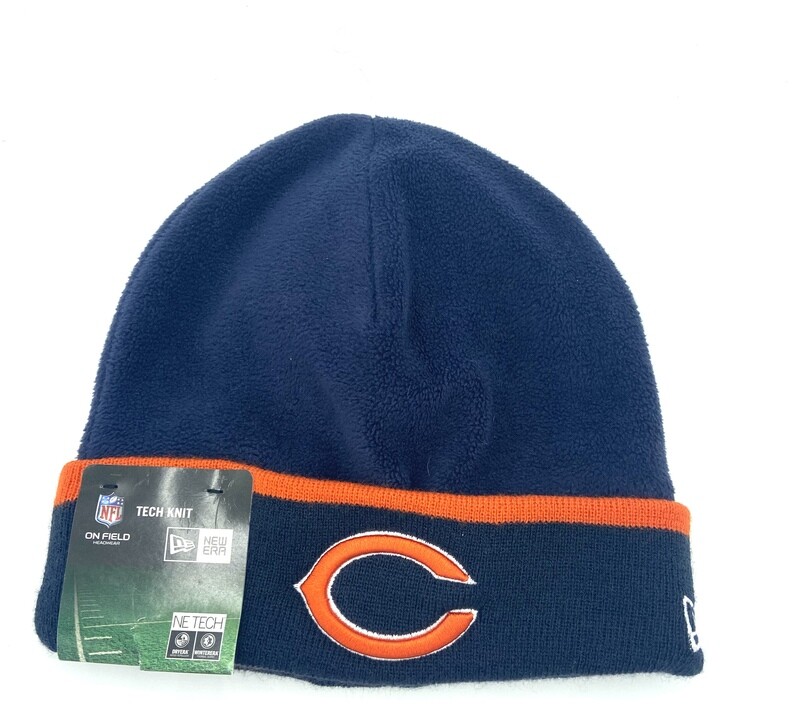 Chicago Bears Men’s New Era Tech Cuffed Knit Hat Chicago Bears Men’s New Era Tech Cuffed Knit Hat