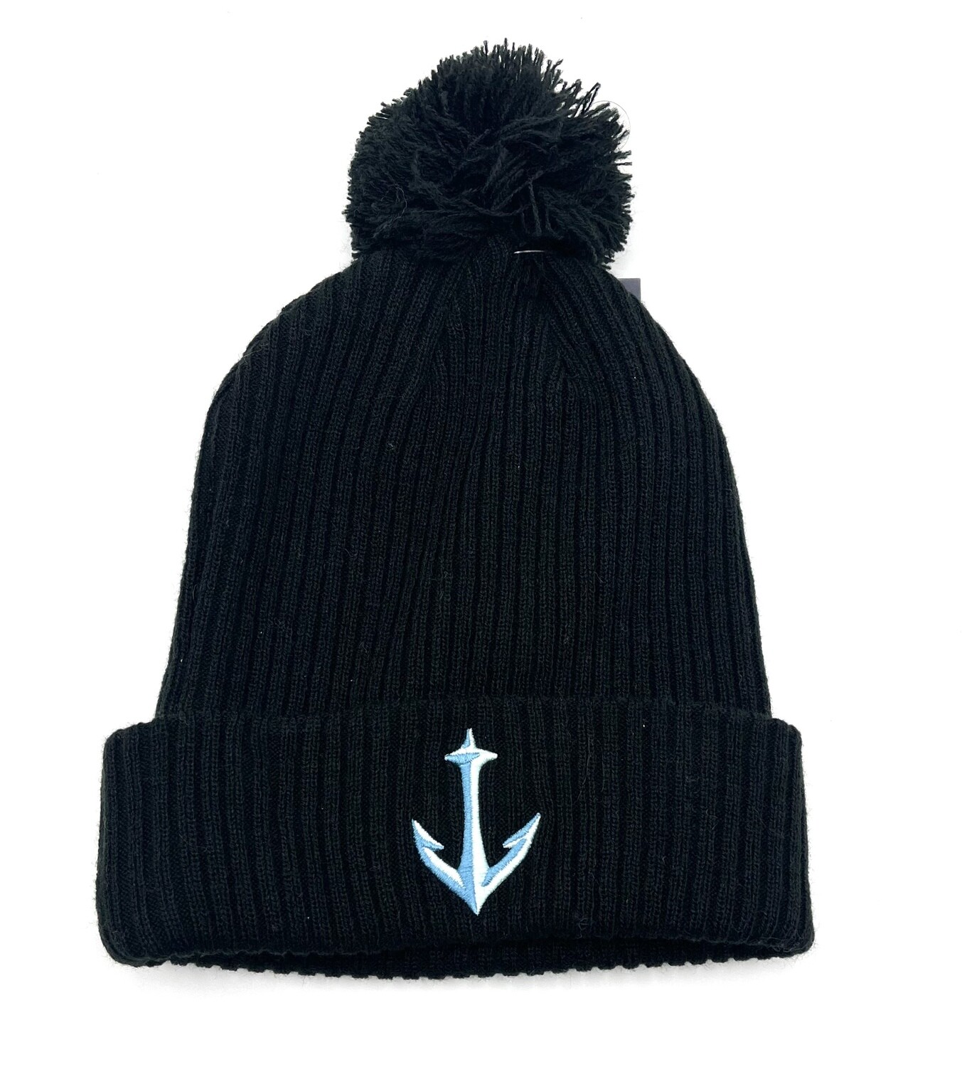Seattle Kraken Men's Fanatics Branded Cuffed Pom Knit Hat