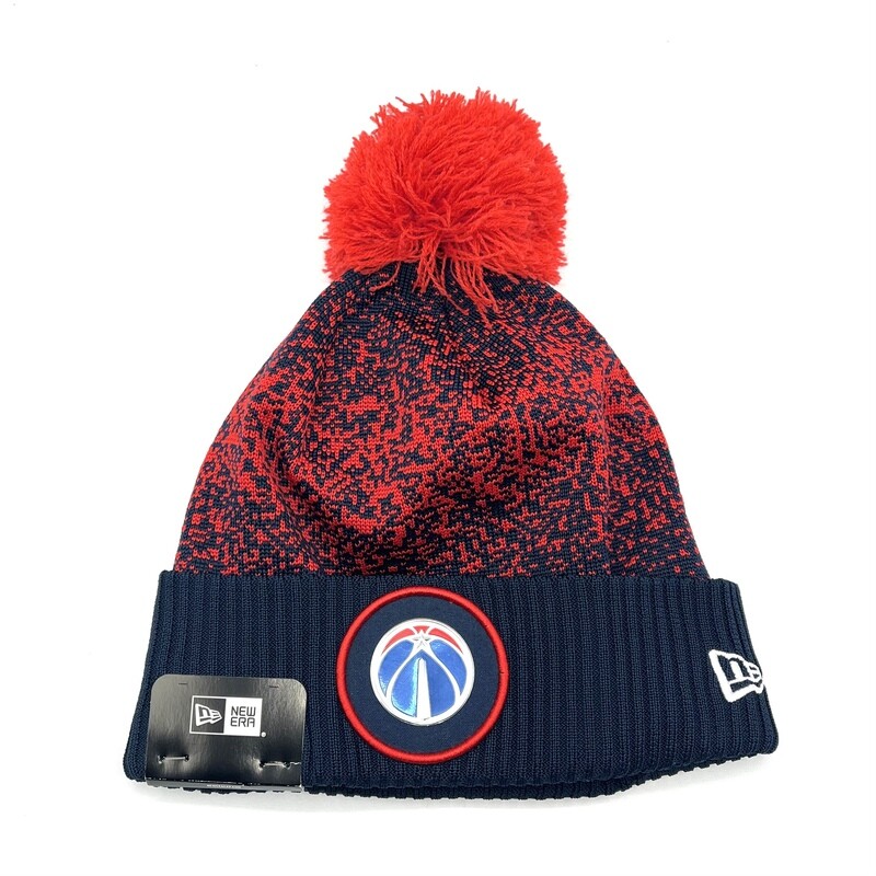 Washington Wizards Men’s New Era Cuffed Pom Knit Hat