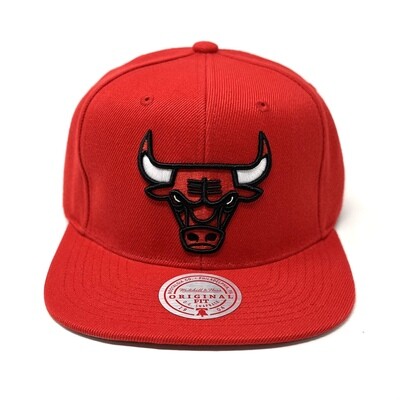 Chicago Bulls Men’s Mitchell & Ness NBA Core Snapback Hat