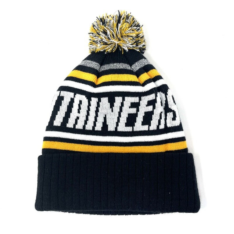 West Virginia Mountaineers Men's Cuffed Pom Knit Hat