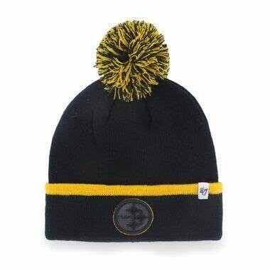 Pittsburgh Steelers Men’s 47 Brand Men's Cuffed Pom Knit Hat
