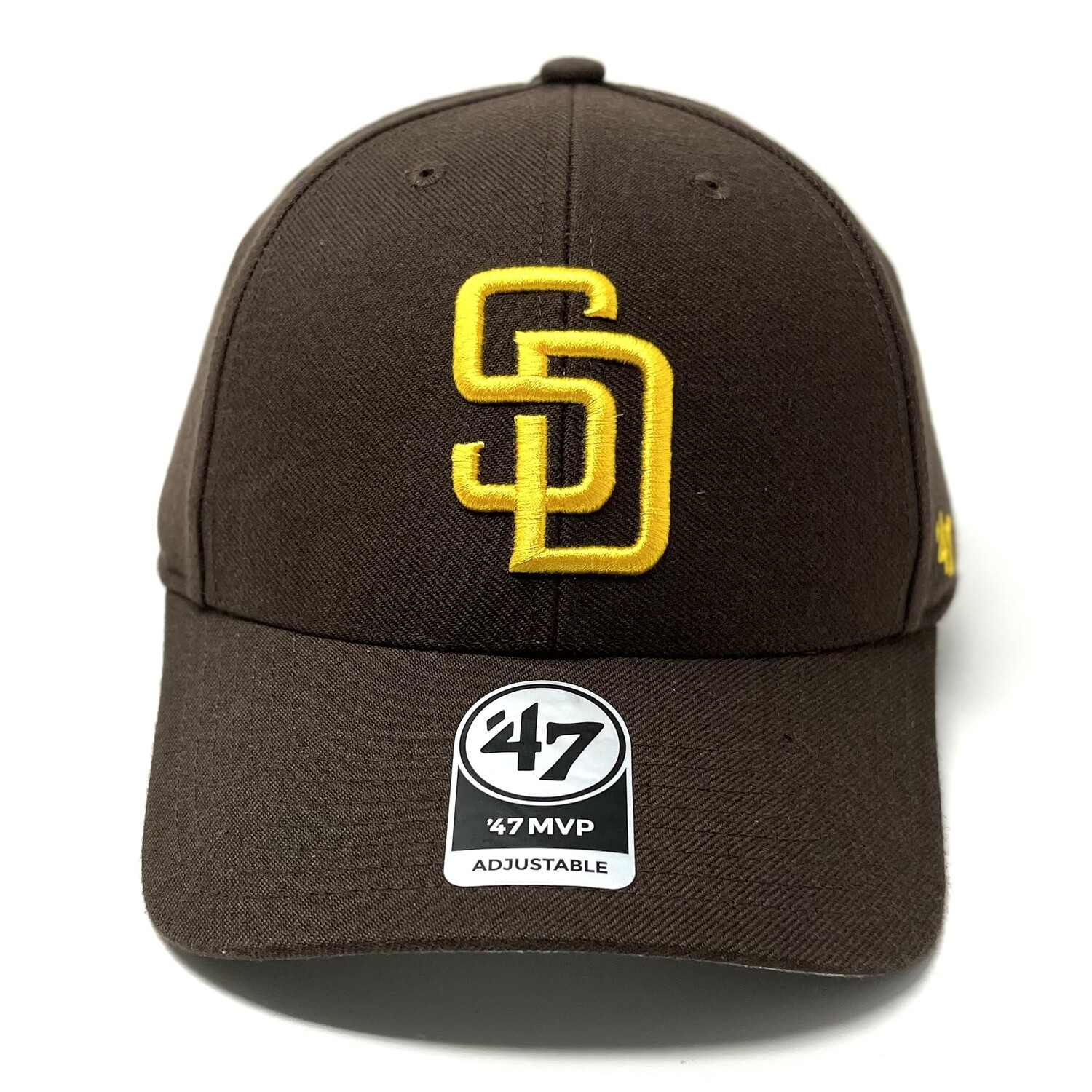 San Diego Padres Men's 47 Brand MVP Adjustable Hat