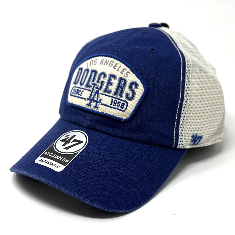 Los Angeles Dodgers Men’s Vintage 47 Brand Clean Up Adjustable Hat