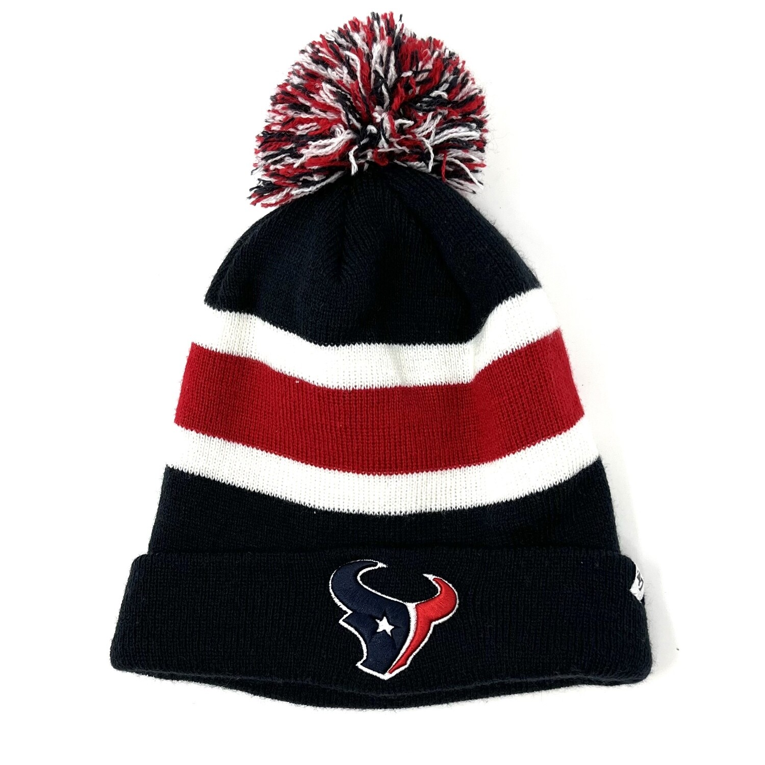 Houston Texans Men’s 47 Brand Off Cuffed Pom Knit Hat
