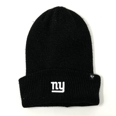 New York Giants Women’s 47 Brand Black Cuffed Knit Hat