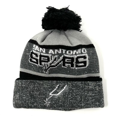 San Antonio Spurs Men’s Mitchell & Ness Cuffed Pom Knit Hat