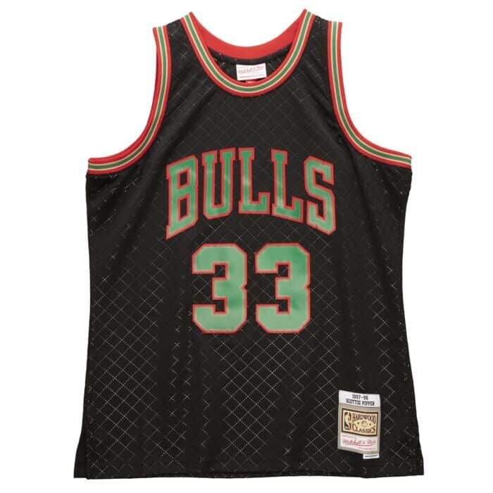 Chicago Bulls Scottie Pippen 1997-98 Men's Neapolitan Game Mitchell & Ness Swingman Jersey