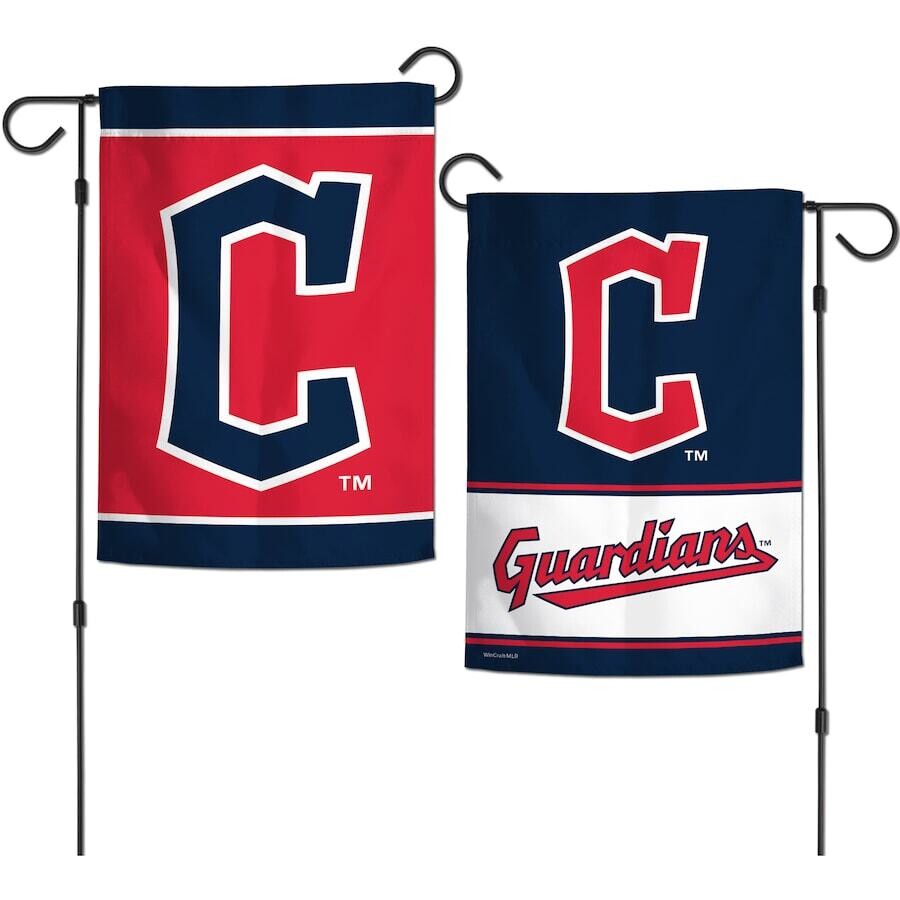 Cleveland Guardians 12.5" x 18" Premium 2-Sided Garden Flag