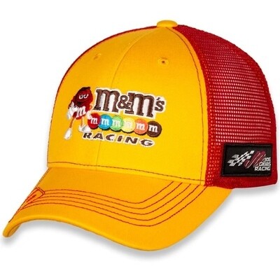 Kyle Busch Men’s M&M’s Racing Adjustable NASCAR Hat Kyle Busch Men’s M&M’s Racing Adjustable NASCAR Hat